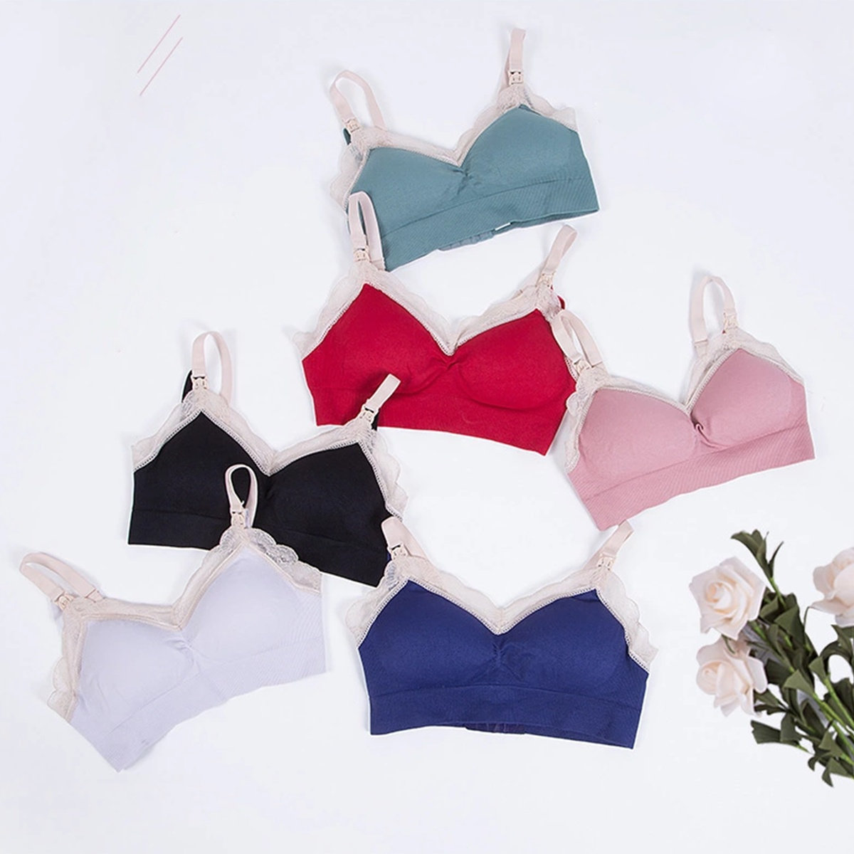 Full Coverage Bra - 1Pcs Wireless Push Up Bra for