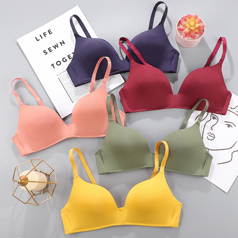 Plunge Bra Push Up - Women Seamless Bra Sexy No Wire