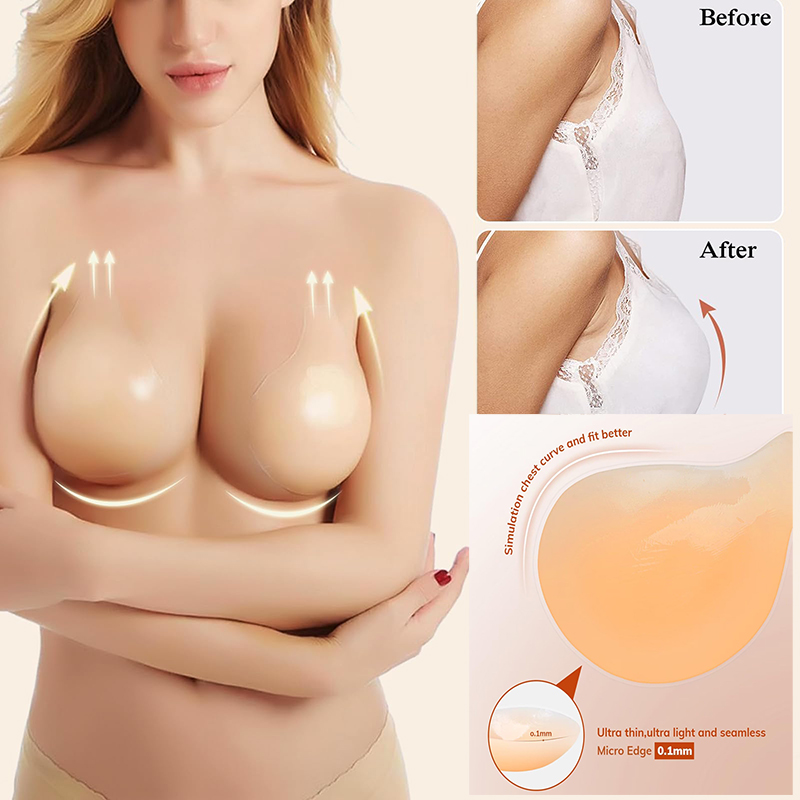 1/2 Pairs Women Sticky Bra Pus - Backless Bra Sticky บทวิจารณ์และราคา