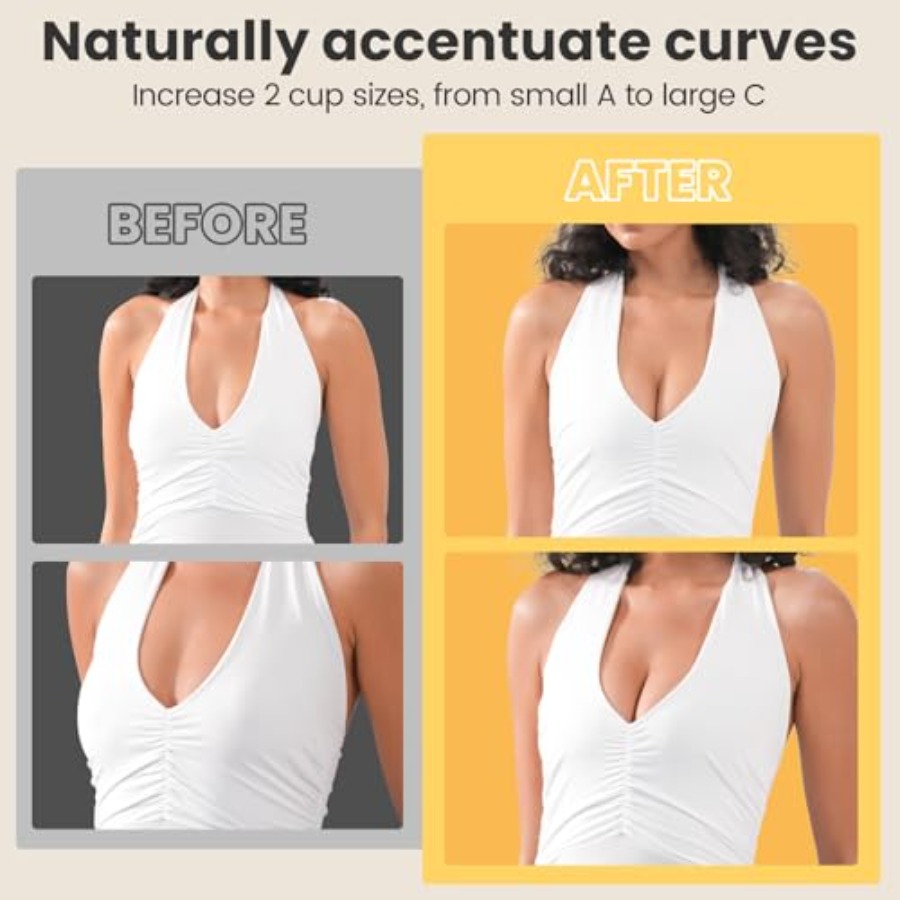Double Sided Sticky Bra Insert - Push Up Bra Silicone บทวิจารณ์และราคา