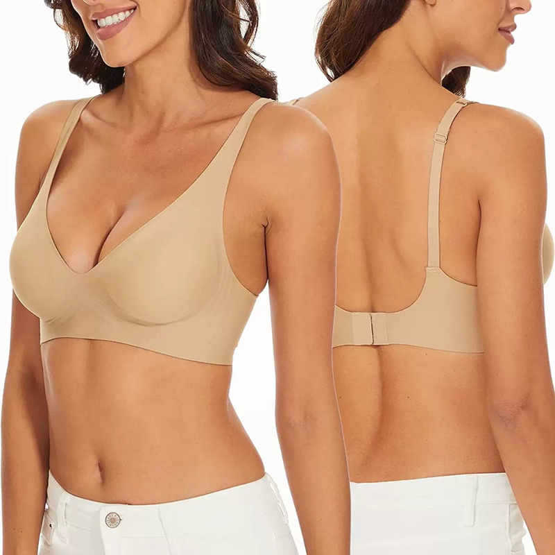 Sexy Seamless Jelly Bra S-4XL  - Minimizer Bra Women บทวิจารณ์และราคา
