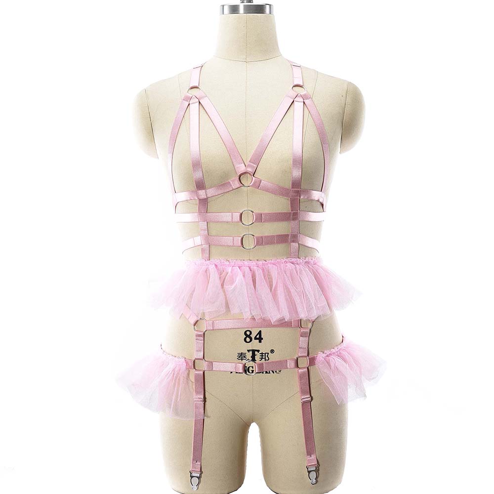 Pink Hollow No Underwire Harne - Underwire Bra Padded บทวิจารณ์และราคา