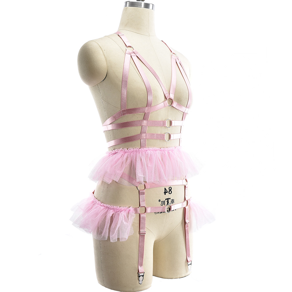 Pink Hollow No Underwire Harne - Underwire Bra Padded บทวิจารณ์และราคา