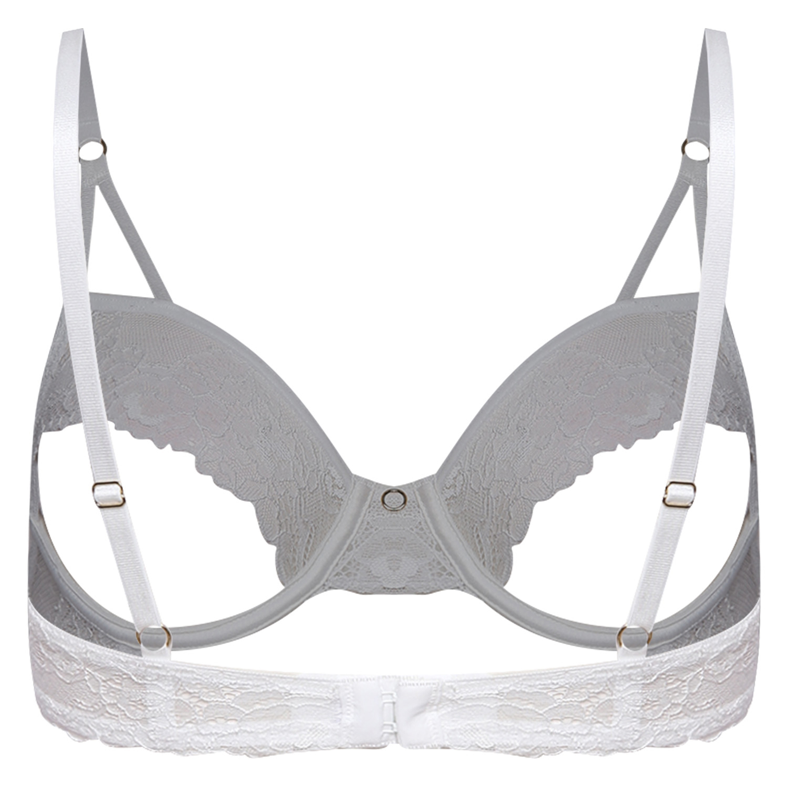 Women Sexy Hollow Out Bra Soft - Sheer Bra Lace บทวิจารณ์และราคา