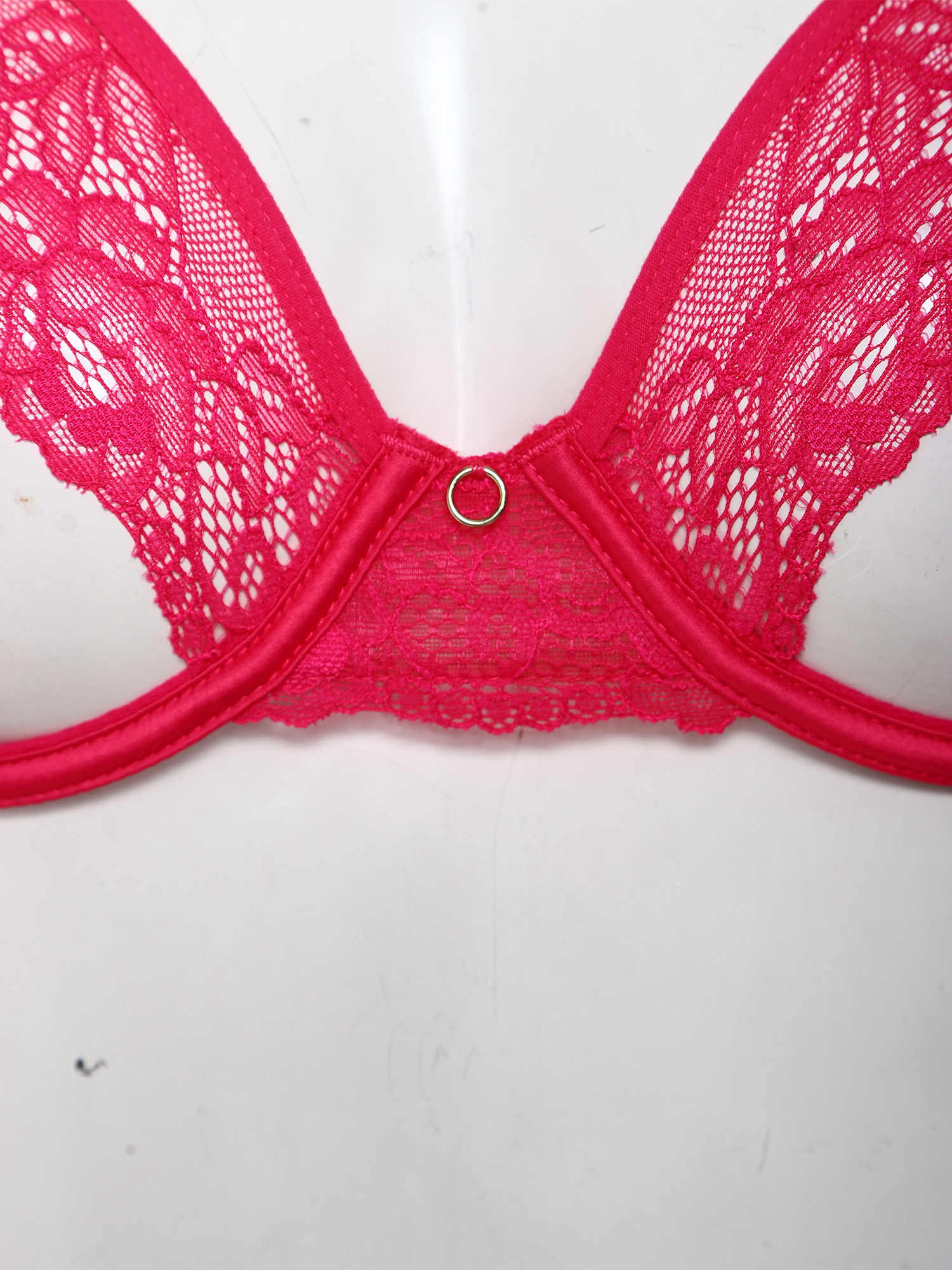 Women Sexy Hollow Out Bra Soft - Sheer Bra Lace บทวิจารณ์และราคา