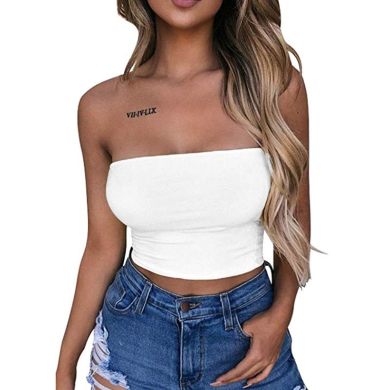 Womens Sexy Strapless Off Shou - T Shirt Bra Seamless บทวิจารณ์และราคา
