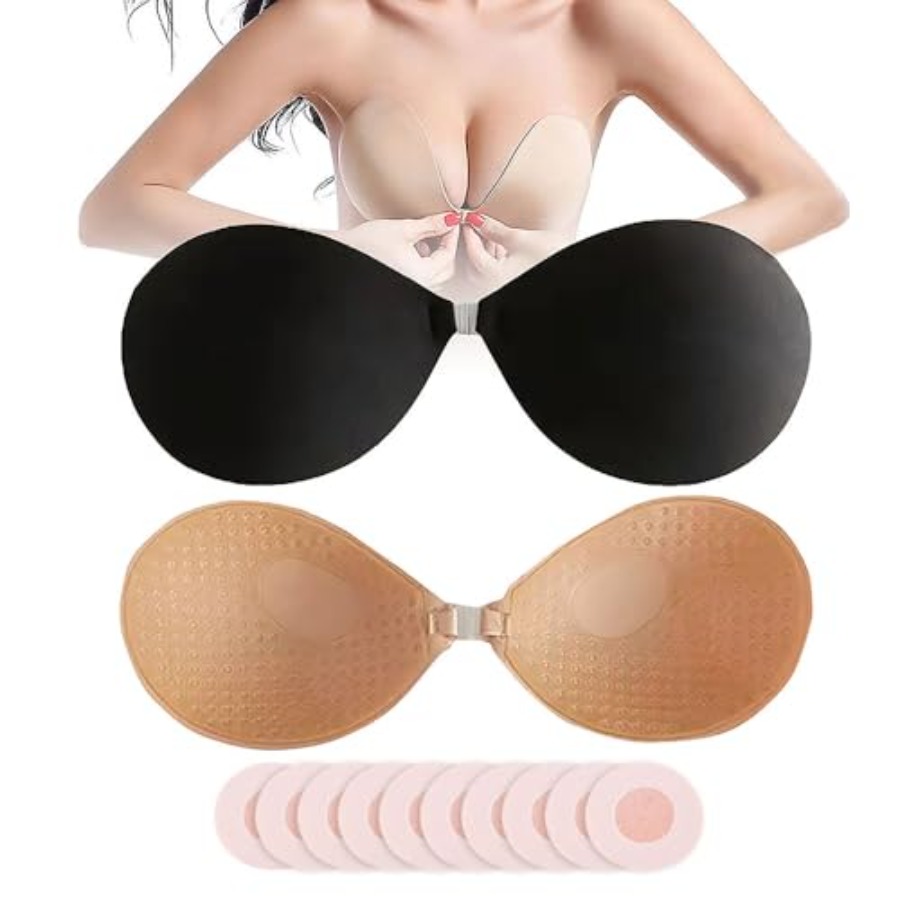Hasimor 2 PCS Strapless Adhesi - Push Up Bra Silicone บทวิจารณ์และราคา