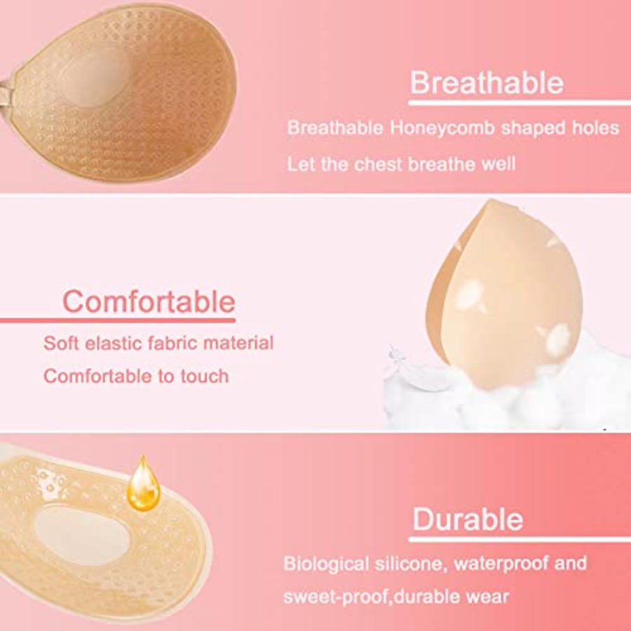 Hasimor 2 PCS Strapless Adhesi - Push Up Bra Silicone บทวิจารณ์และราคา