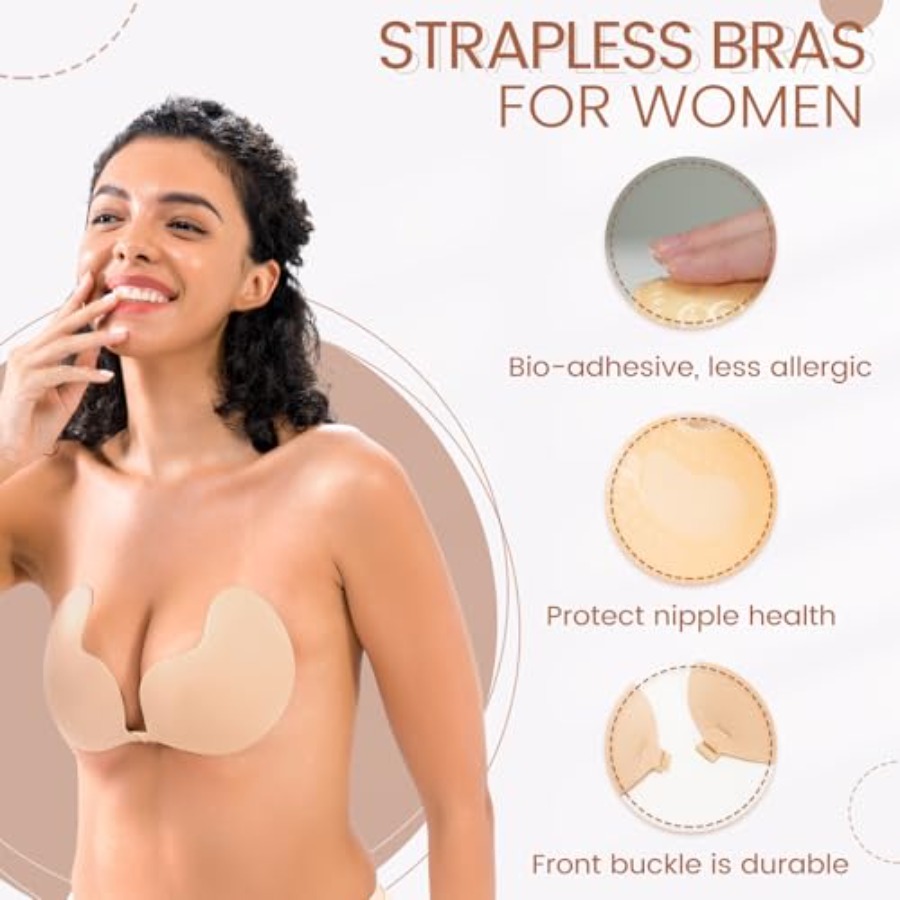 Sticky Bra Backless Adhesive S - Backless Bra Sticky บทวิจารณ์และราคา