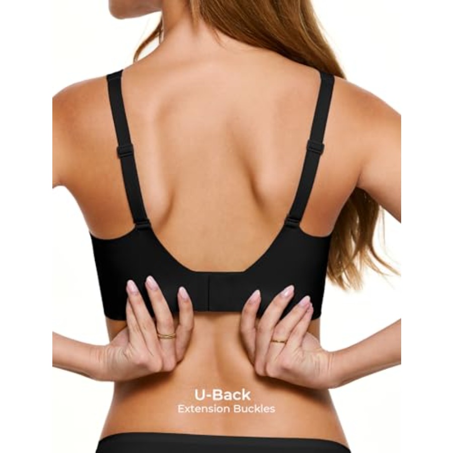 Deep V Jelly Bras for Women, W - T Shirt Bra Seamless บทวิจารณ์และราคา