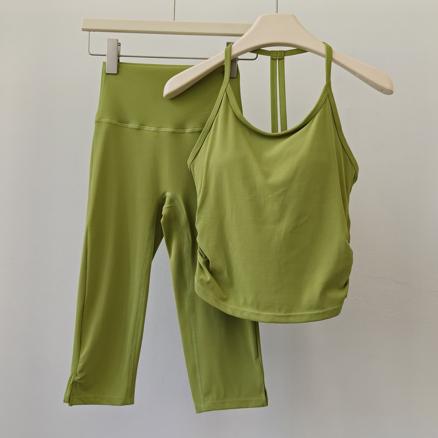 Yoga Clothing Suit Slim Fit Pu - Underwire Bra Padded บทวิจารณ์และราคา