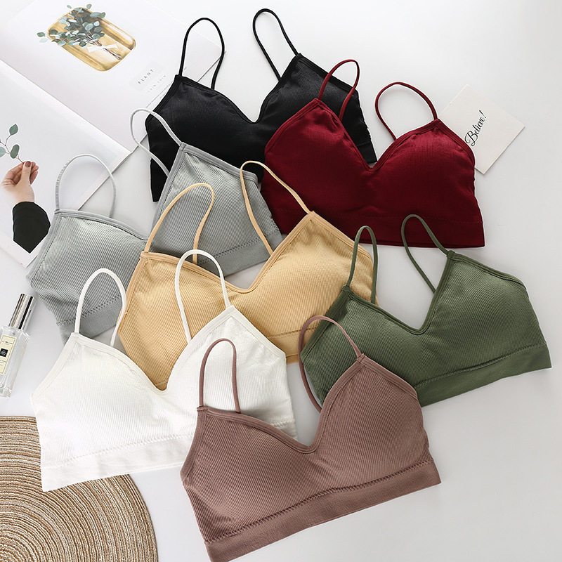 Women Non Wired Bras Seamless  - Cotton Bra Everyday บทวิจารณ์และราคา
