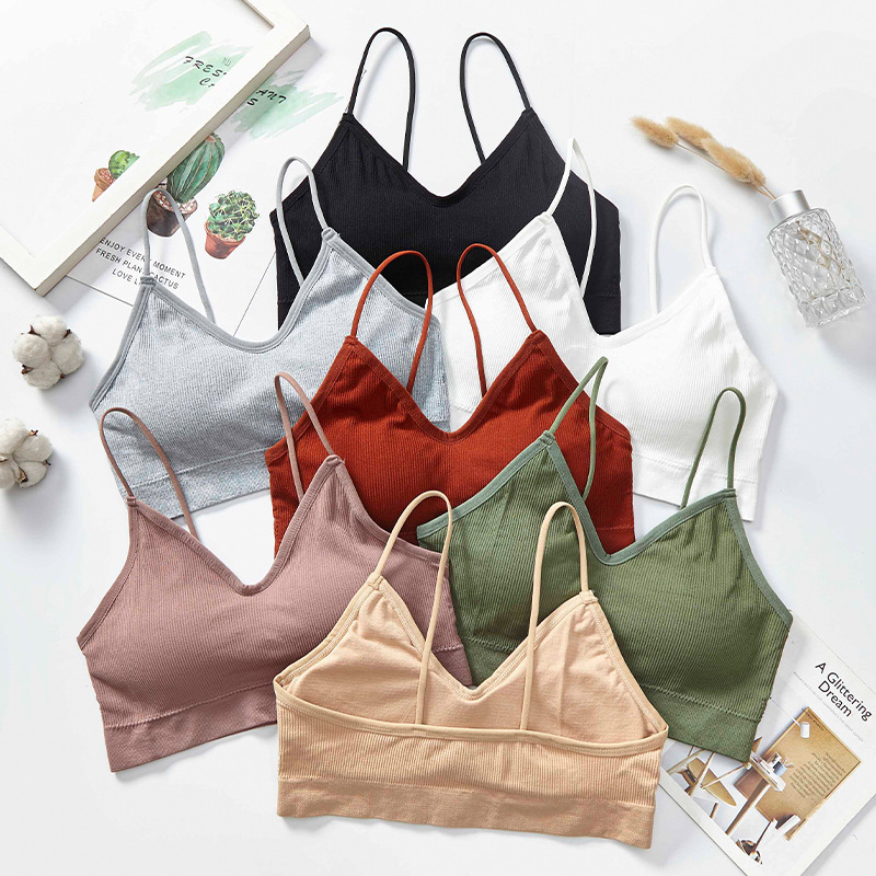 Women Non Wired Bras Seamless  - Cotton Bra Everyday บทวิจารณ์และราคา