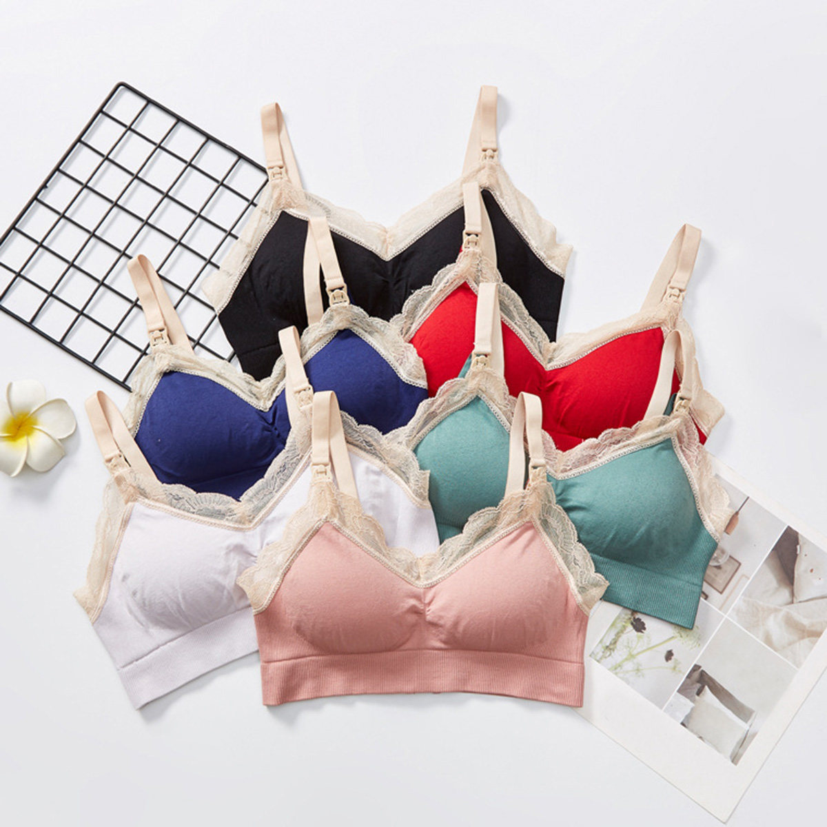 1Pcs Wireless Push Up Bra for  - Full Coverage Bra บทวิจารณ์และราคา