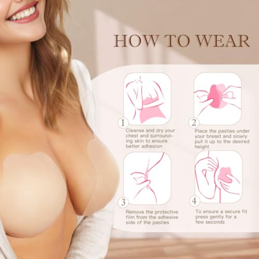 Zacca Sticky Bra for Women, Ad - Backless Bra Sticky บทวิจารณ์และราคา