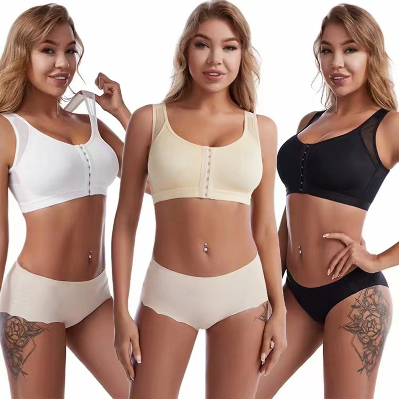 Women Post Surgical Surgery Fr - Mastectomy Bra Pocket บทวิจารณ์และราคา