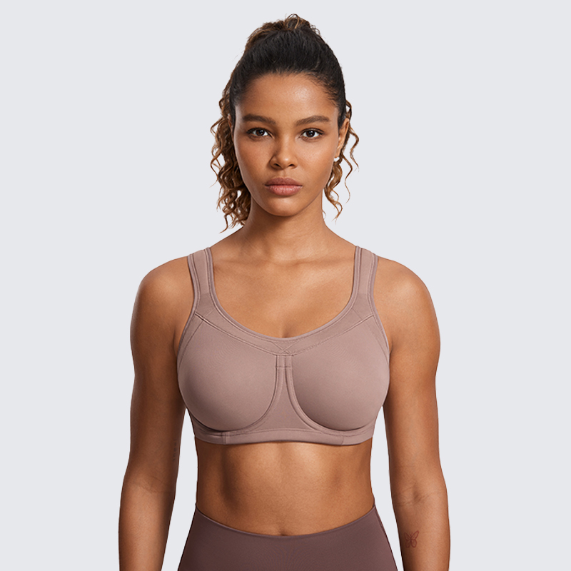 SYROKAN Women Sports bras High - Underwire Bra Padded บทวิจารณ์และราคา