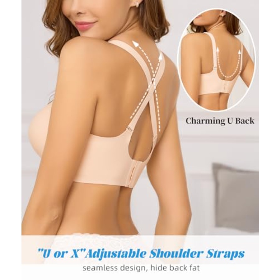 Women Wireless Seamless Bra -  - Full Coverage Bra บทวิจารณ์และราคา