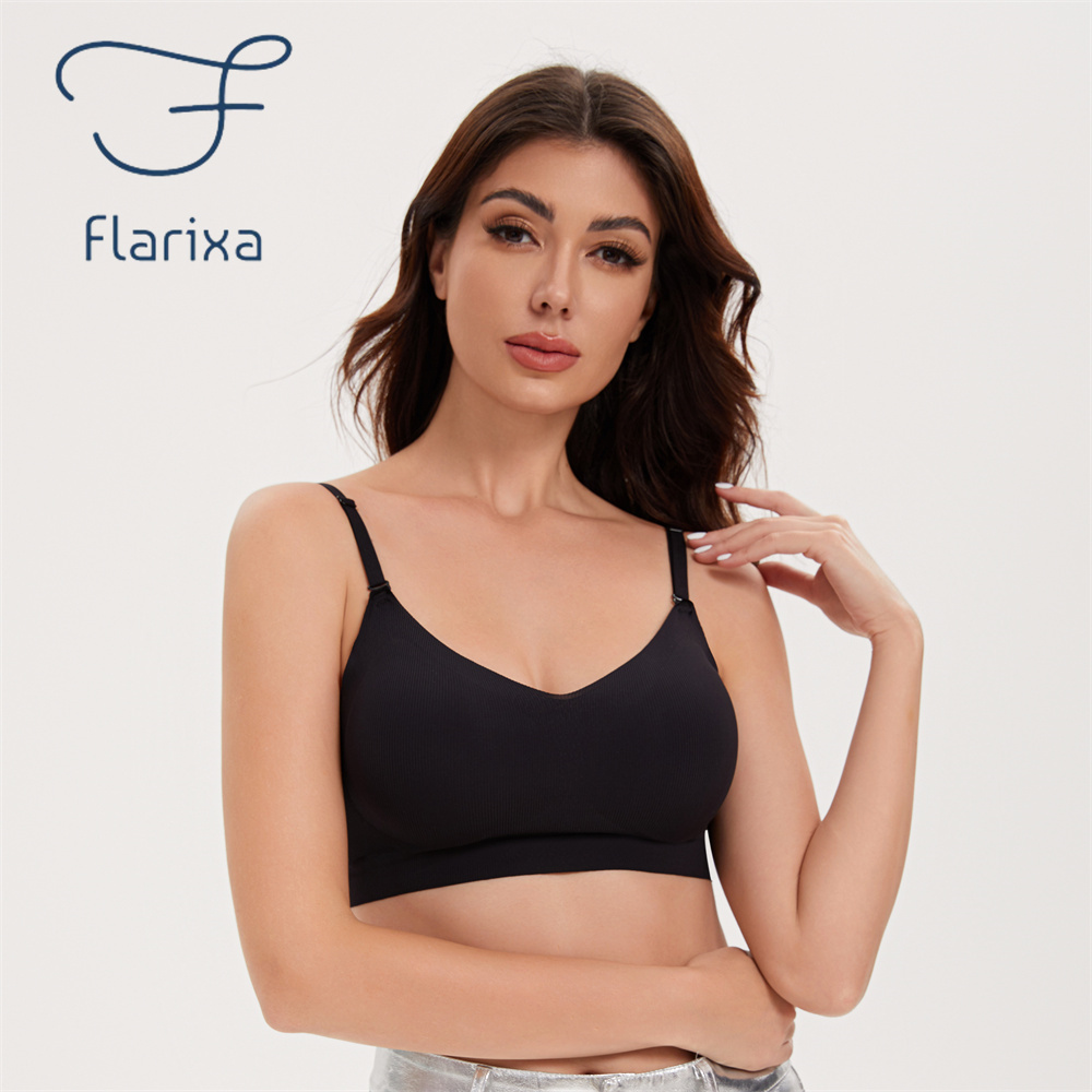 Flarixa Seamless Low Back Bra  - Convertible Bra Multiway บทวิจารณ์และราคา