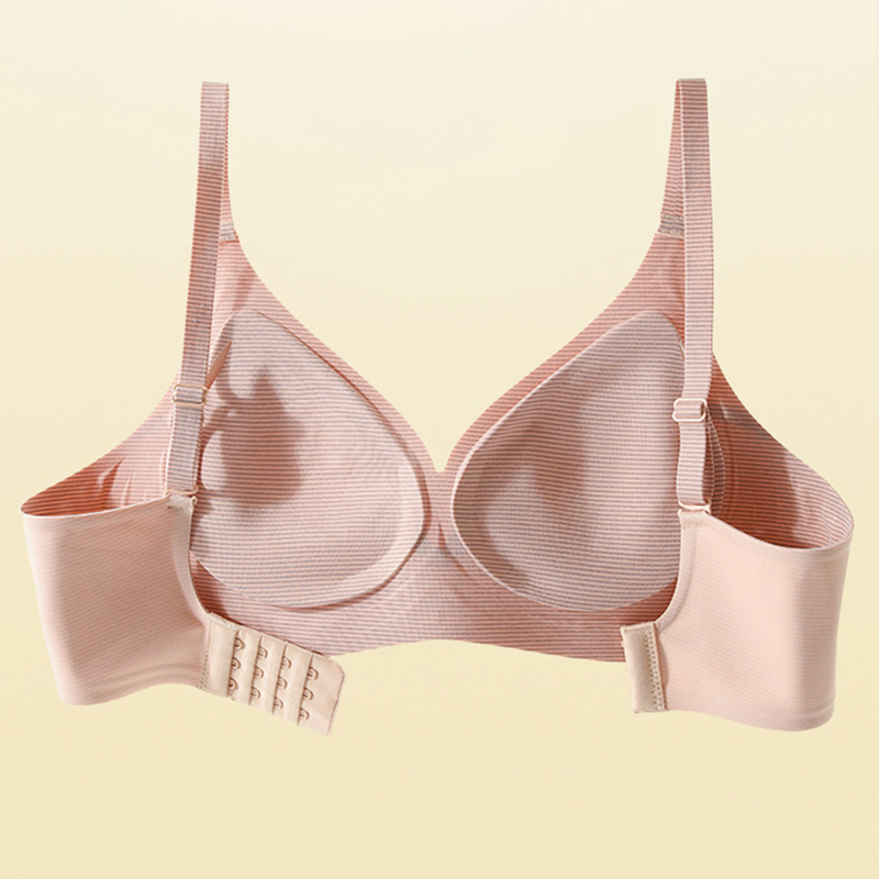 Stripe Color Contrast Soft Sup - Underwire Bra Padded บทวิจารณ์และราคา