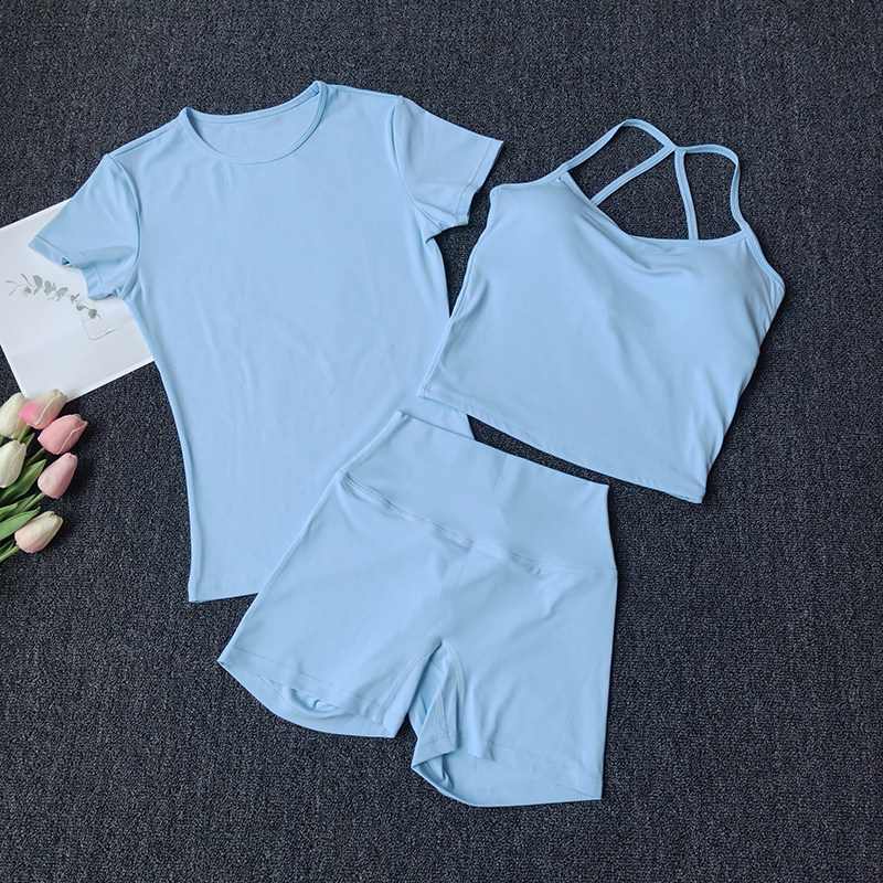 3 Piece Quick Dry Workout Set  - Full Coverage Bra บทวิจารณ์และราคา