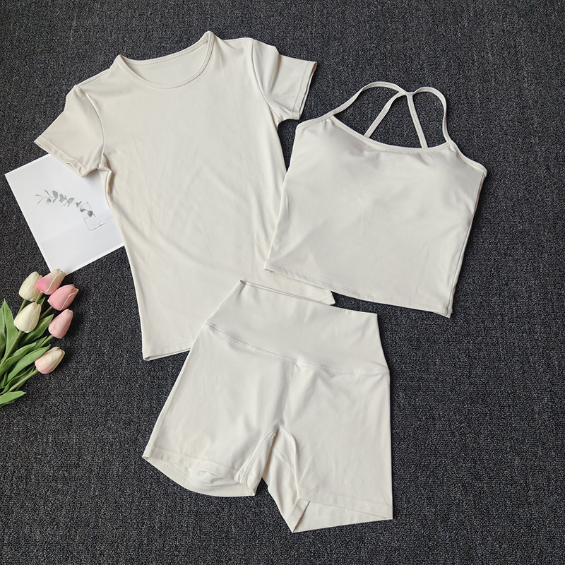 3 Piece Quick Dry Workout Set  - Full Coverage Bra บทวิจารณ์และราคา