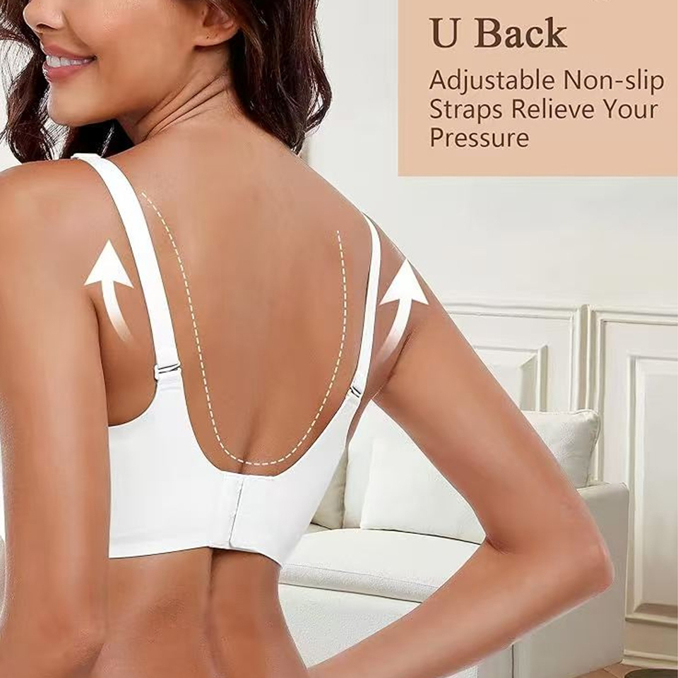 Seamless Wireless Supportive B - T Shirt Bra Seamless บทวิจารณ์และราคา