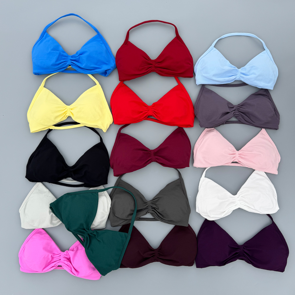 AURA IMPACT Strappy Bra Gym To - Sports Bra Racerback บทวิจารณ์และราคา